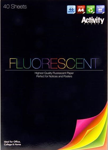 Picture of A4 FLUORESCENT ACTIVITY PAD
